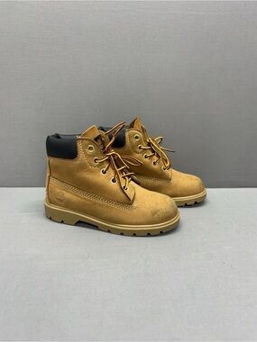 Timberland Kids Wheat/Nubuck Lace-Up Work Boots